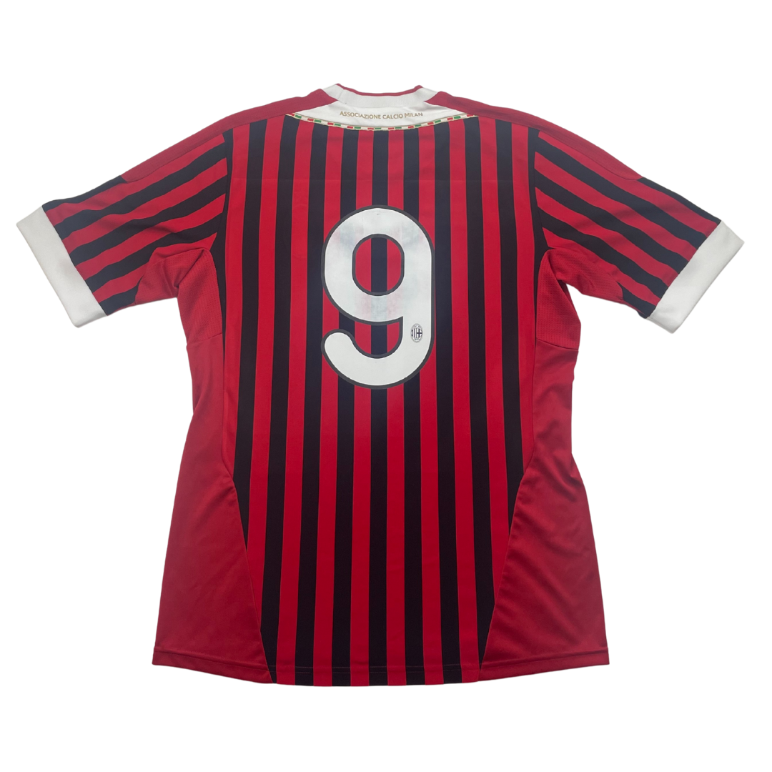 2011/12 AC Milan Home (Inzaghi) #9 Player Issue (L)