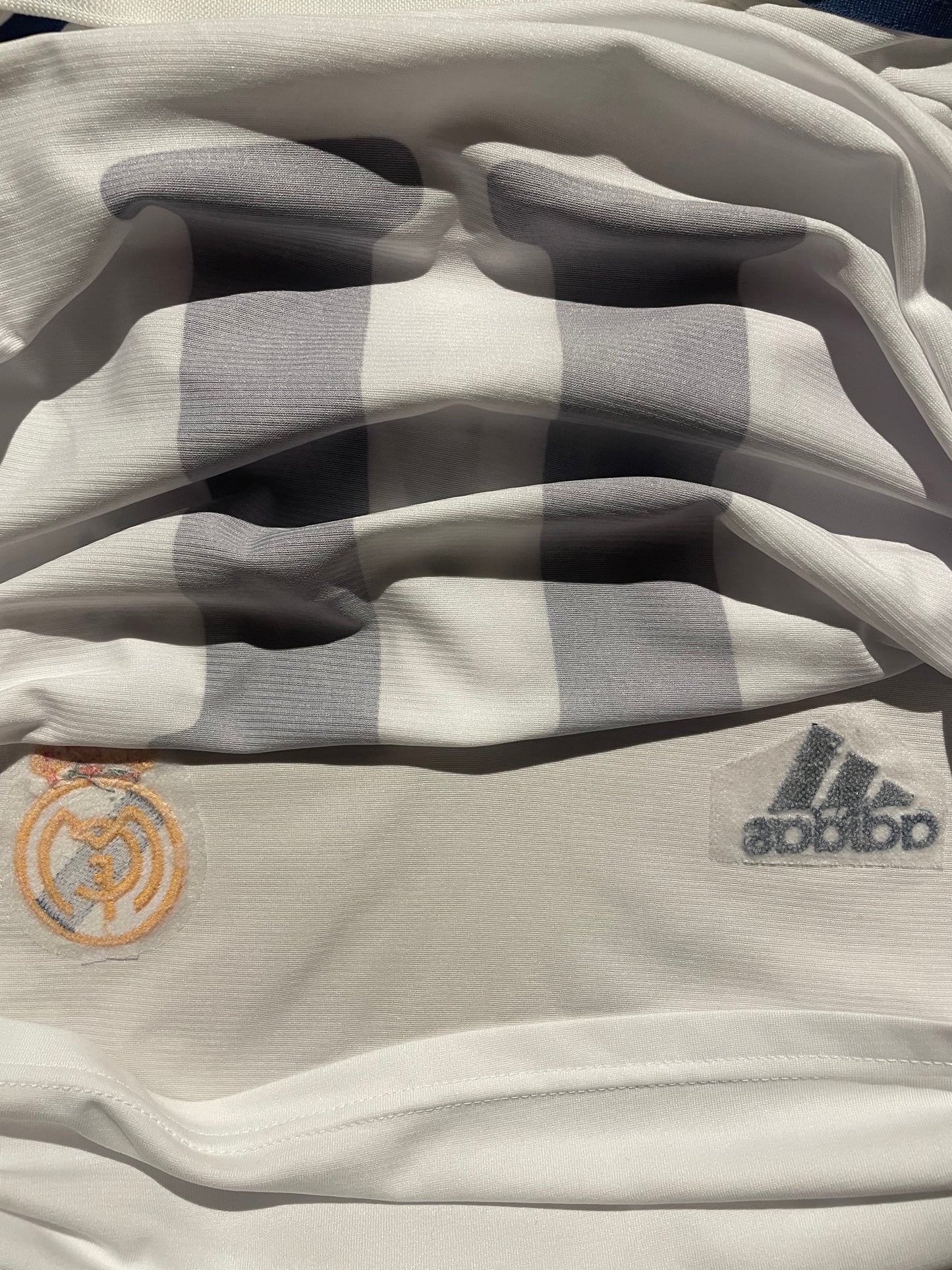 2001/02 Real Madrid Europe Savio #11 Match Issue (L)
