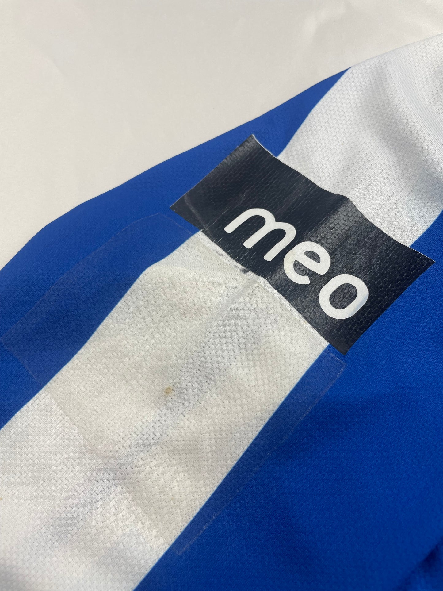 2008/09 Porto Home Bruno Alves #2 Match Worn (L)