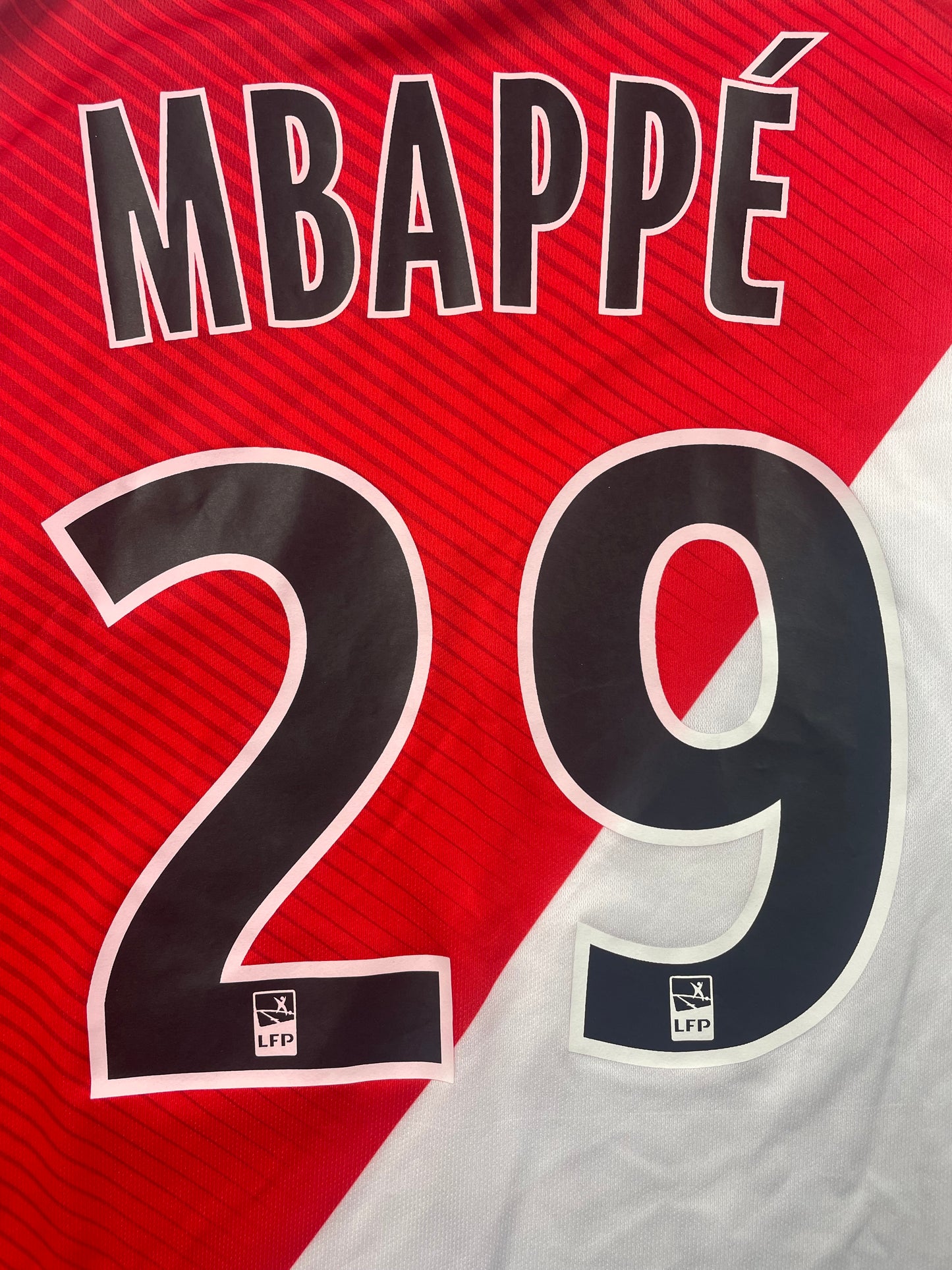 2016/17 AS Monaco Home Mbappé #29 (L)