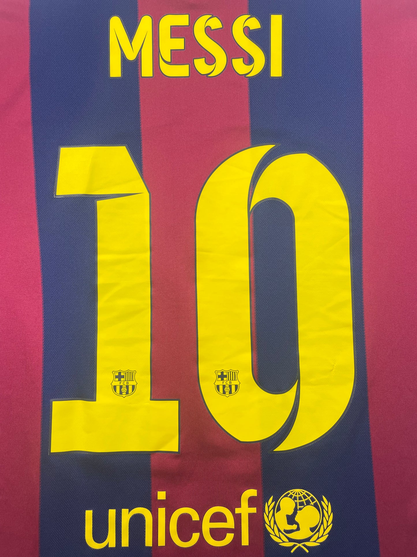2014/15 FC Barcelona Home Messi #10 (M)
