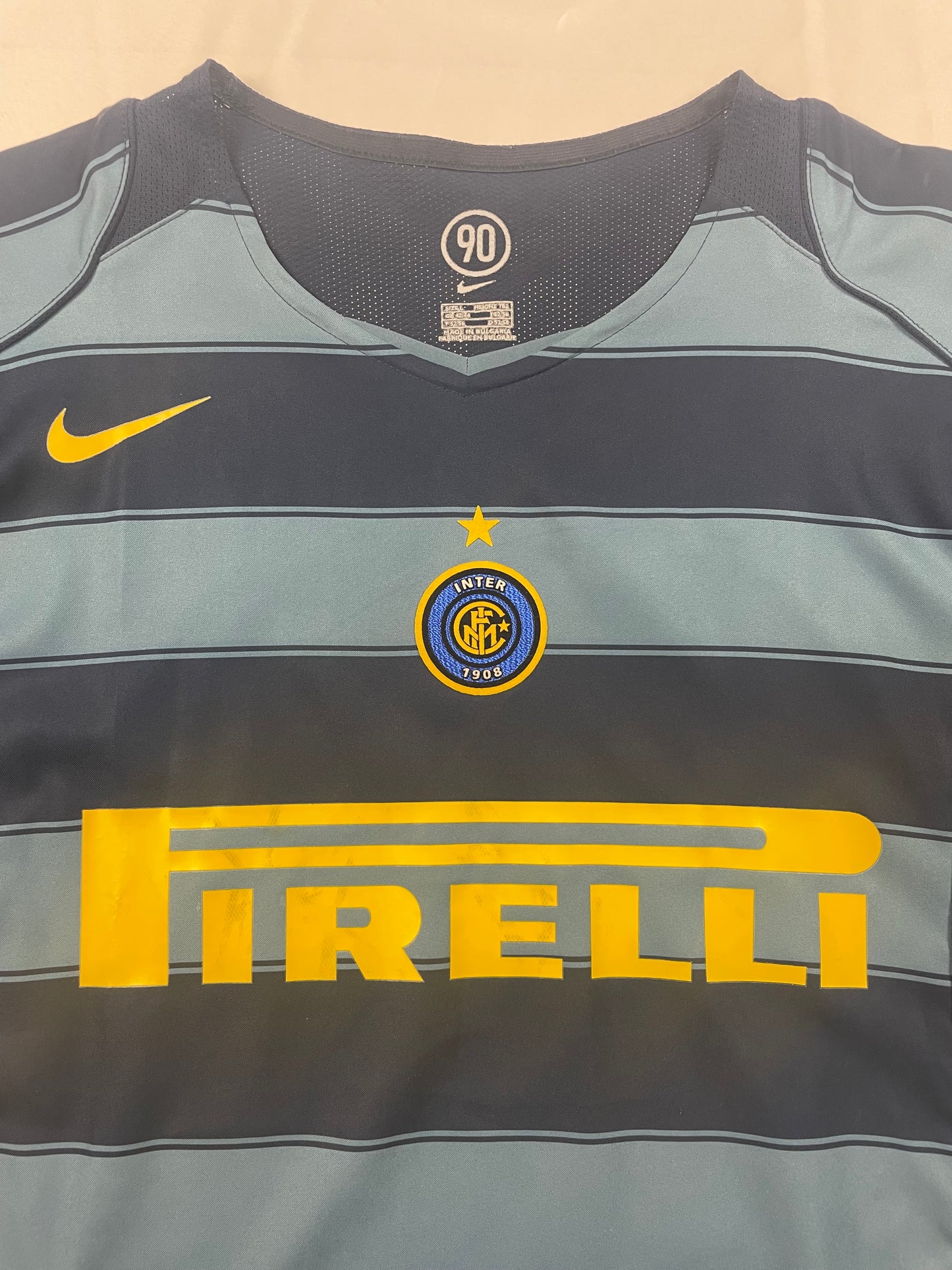 2004/05 Inter Milan Europe Adriano #10 (L)