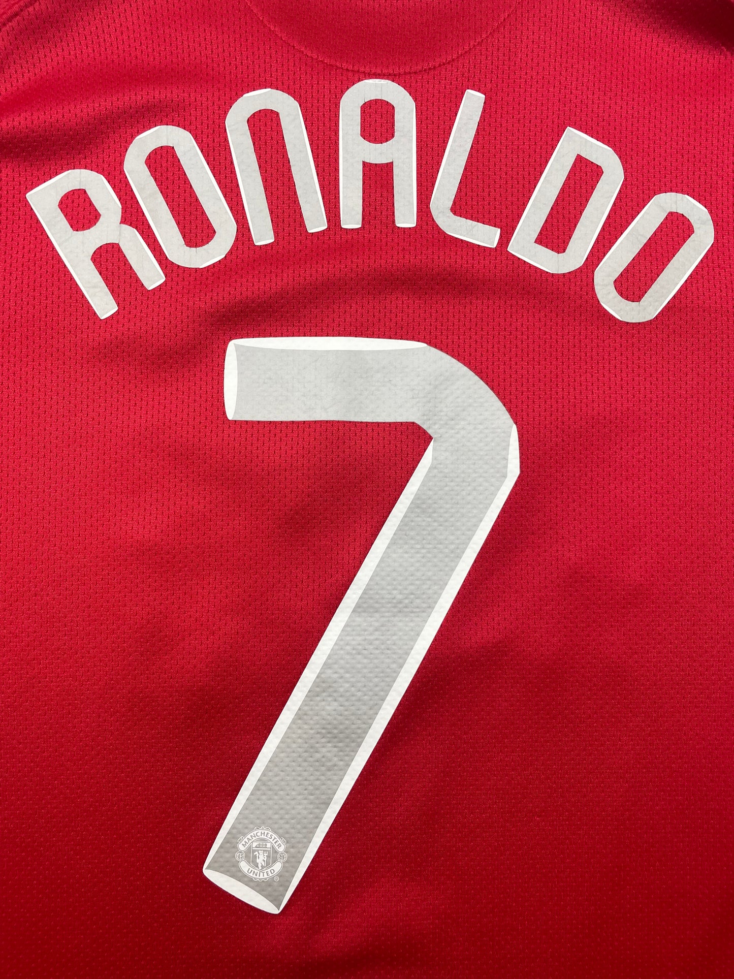 2007/08 Manchester United Europe Ronaldo #7 (M)
