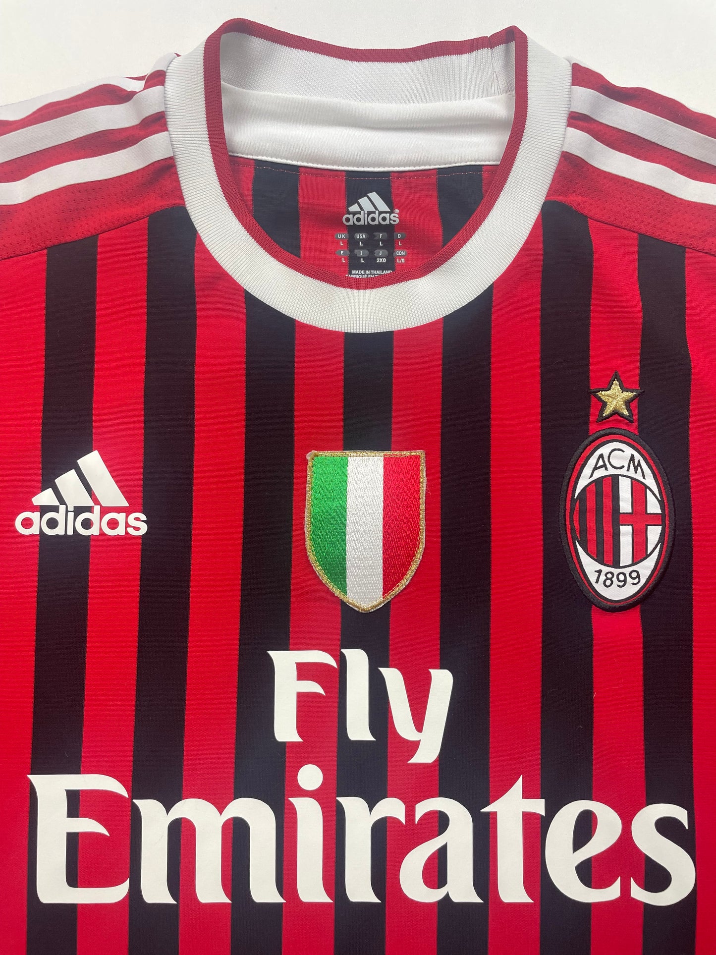 2011/12 AC Milan Home (Inzaghi) #9 Player Issue (L)