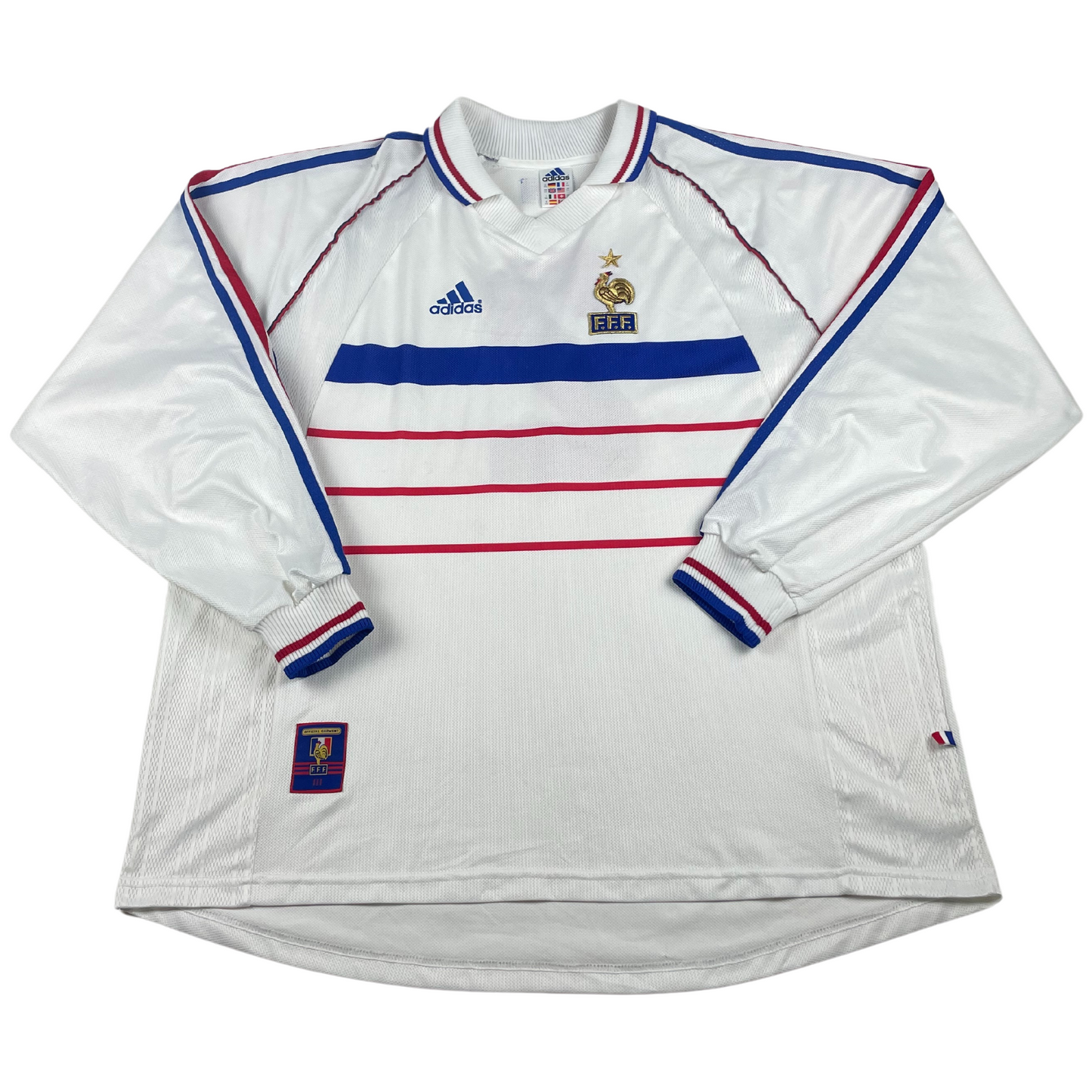 1998 France Away #2 Match Worn (2XL)