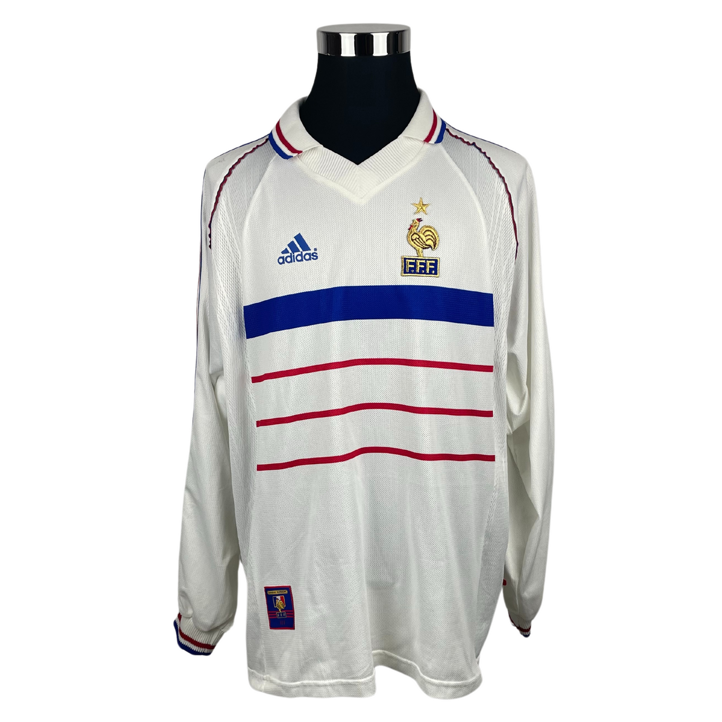 1998 France Away #2 Match Worn (2XL)