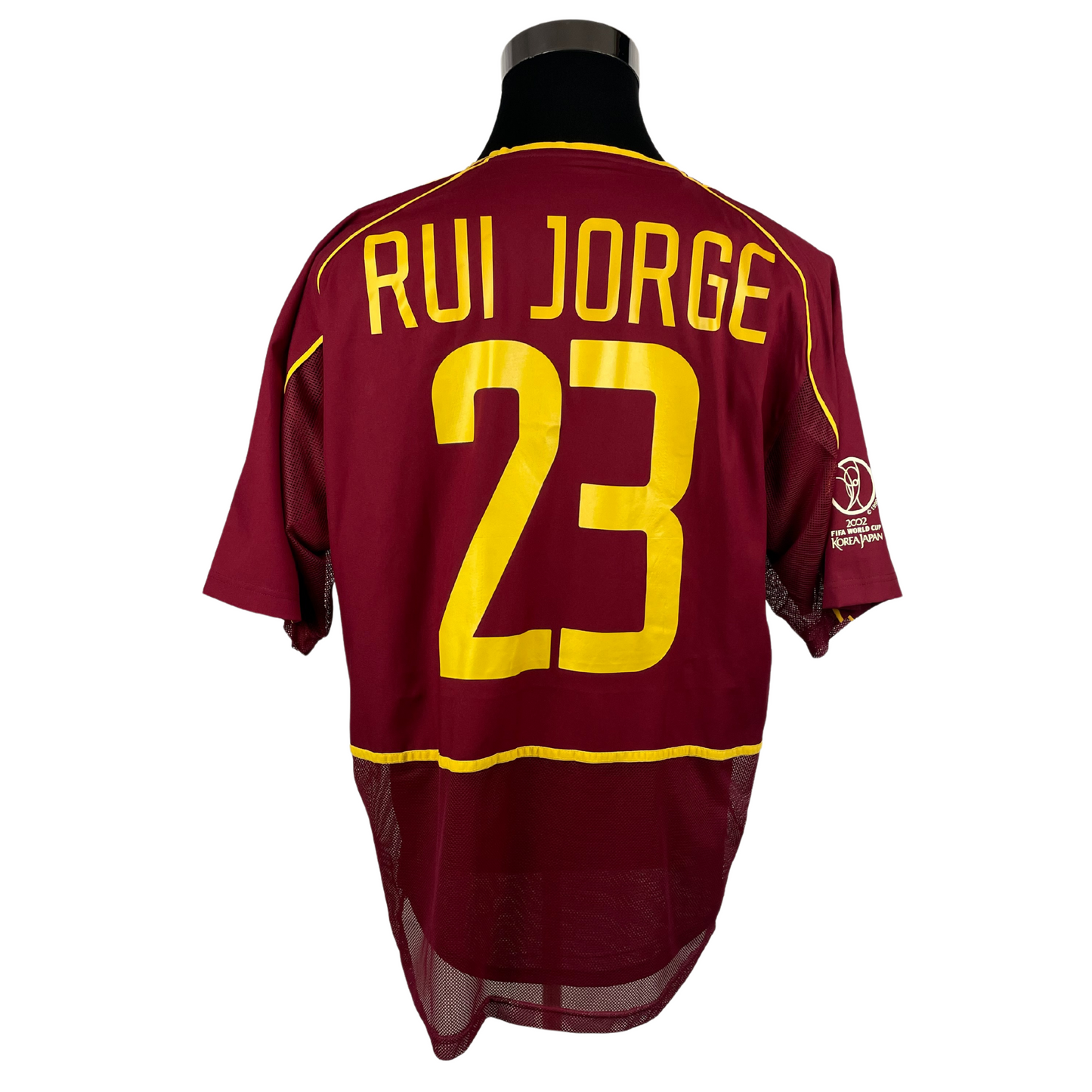 2002 Portugal Home Rui Jorge #23 Match Worn (L)