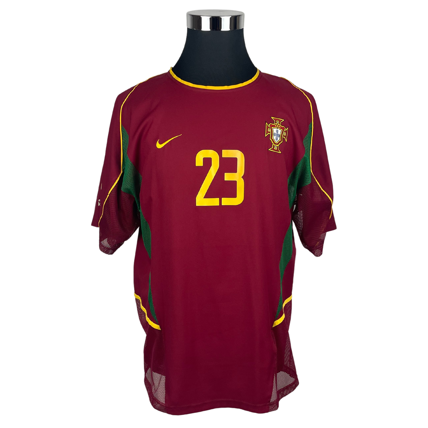 2002 Portugal Home Rui Jorge #23 Match Worn (L)
