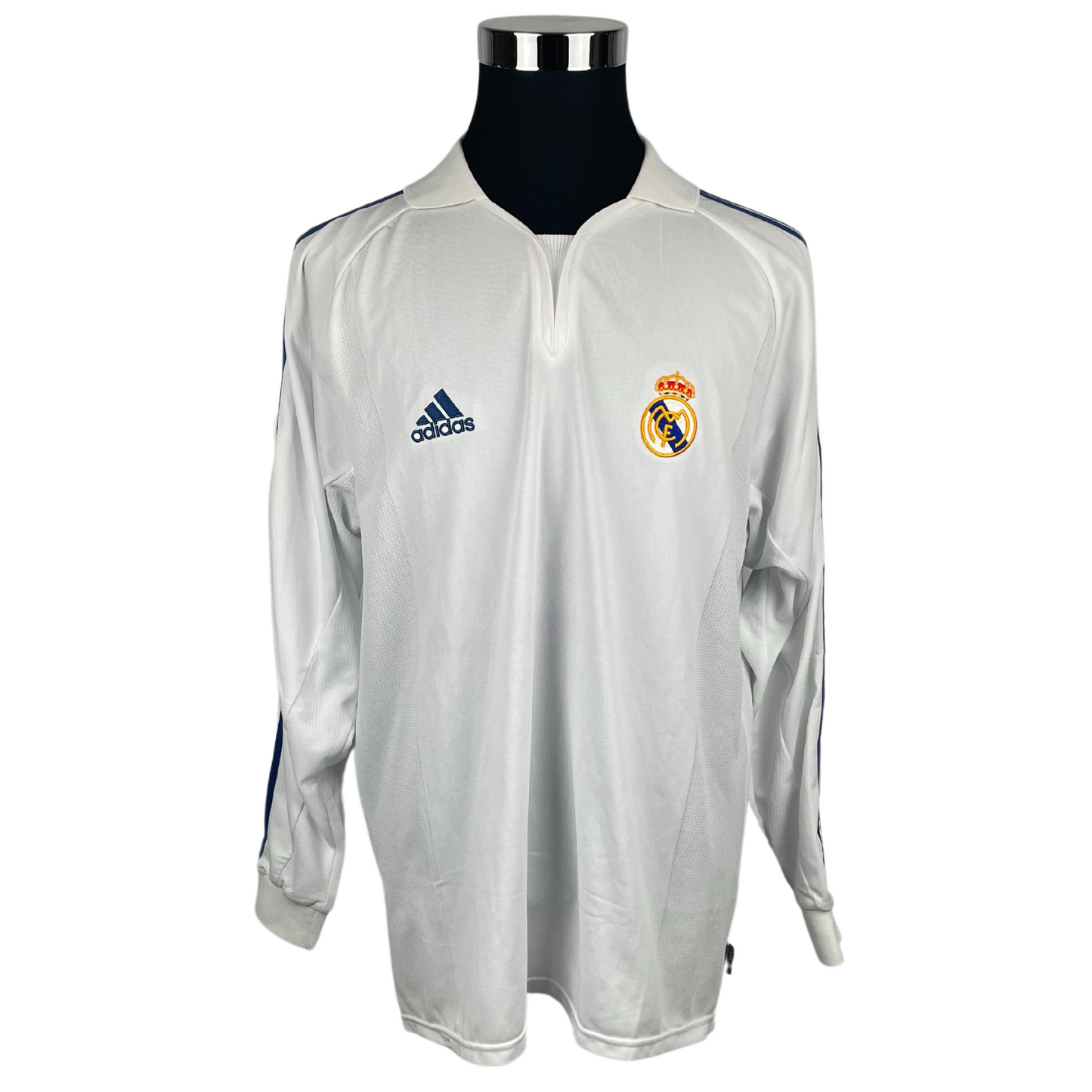 2001/02 Real Madrid Europe Savio #11 Match Issue (L)