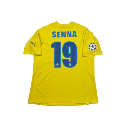 2005/06 Villarreal CF Europe Senna #19 Match Worn (XL)