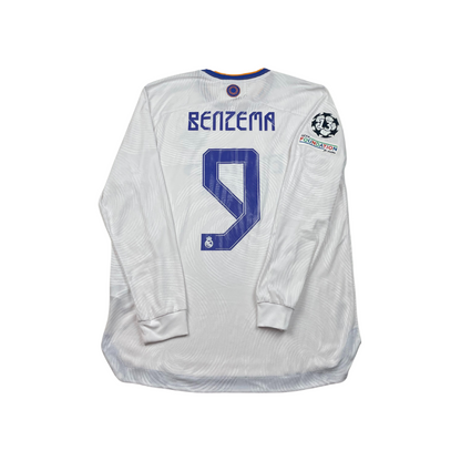 2021/22 Real Madrid Europe Benzema #9 Player Issue (8)