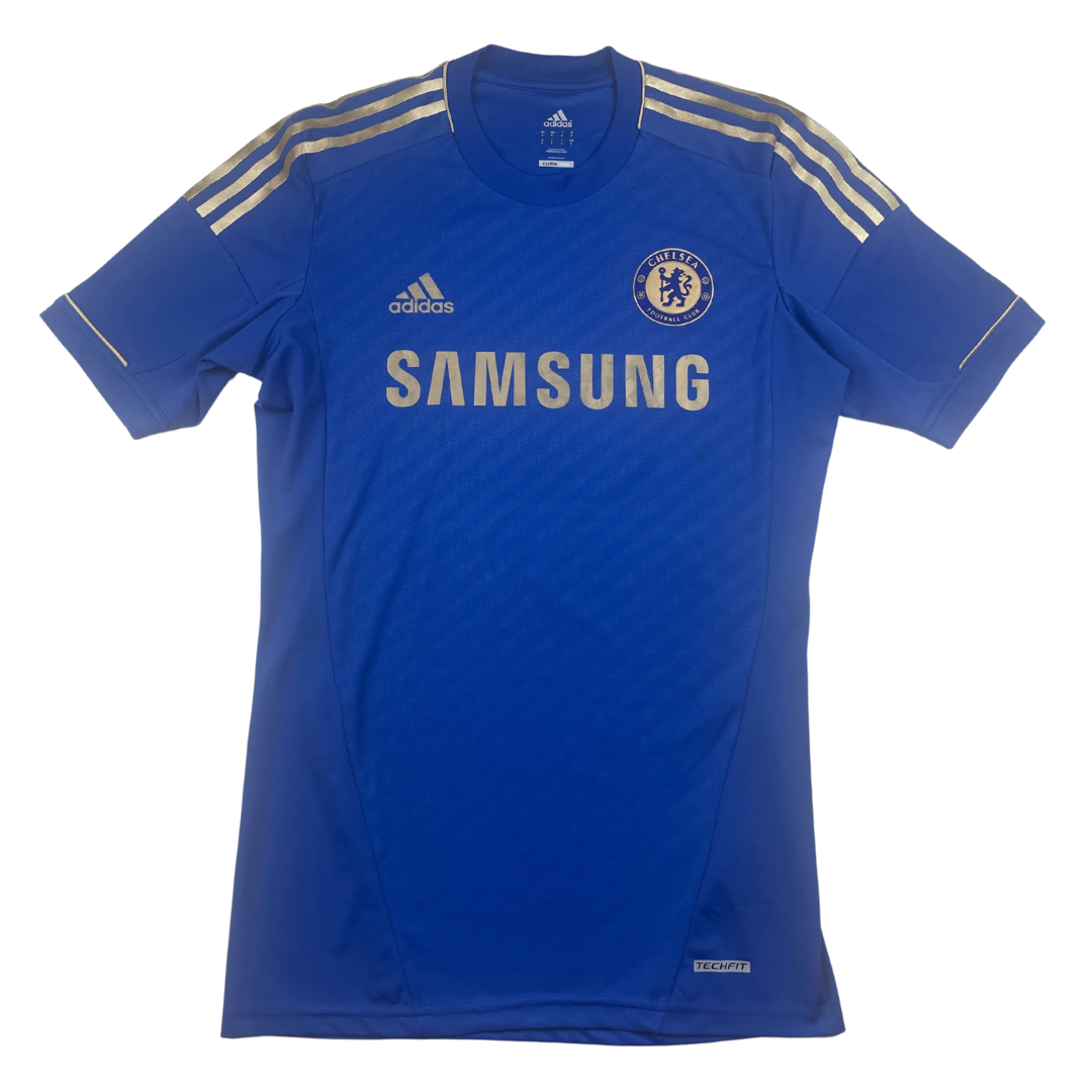2012/13 Chelsea Home David Luiz #4 Signed Player Issue (9)
