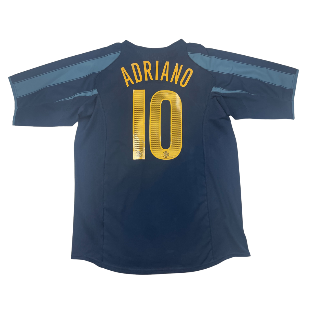 2004/05 Inter Milan Europe Adriano #10 (L)