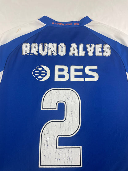 2008/09 Porto Home Bruno Alves #2 Match Worn (L)