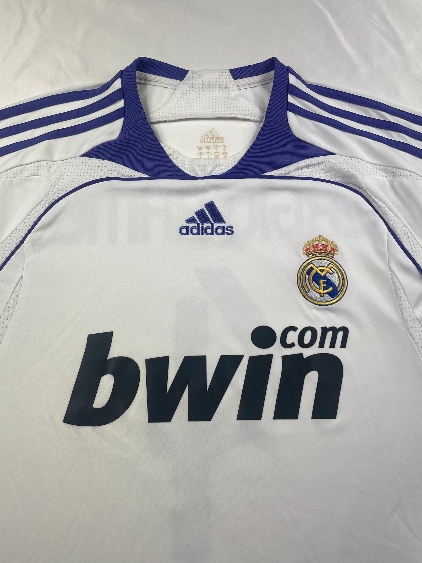2007/08 Real Madrid Europe Sergio Ramos #4 (L)