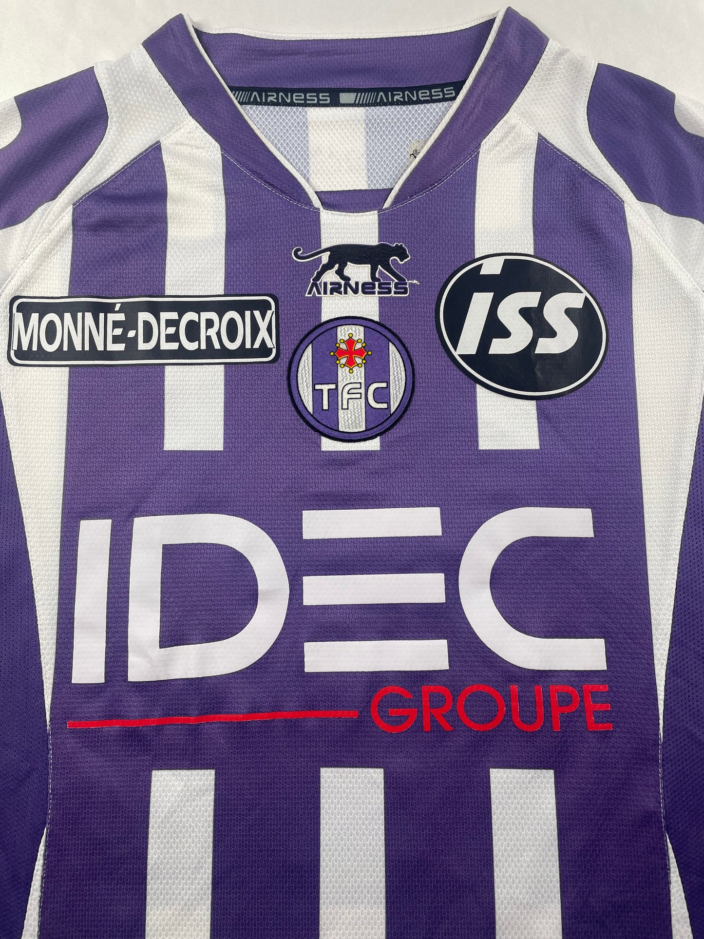 2008/09 Toulouse FC Home Sissoko #22 Match Worn (L)