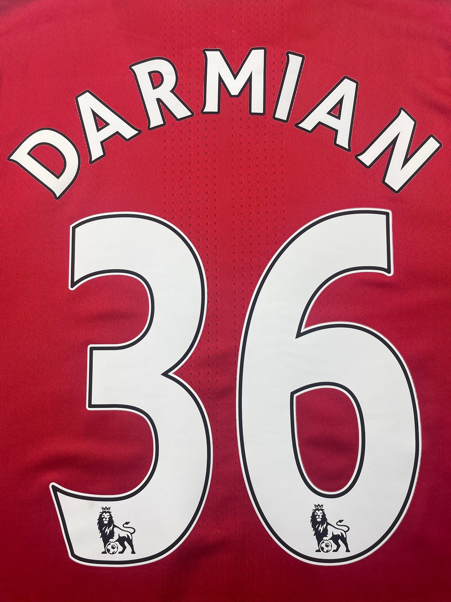 2016/17 Manchester United Home Darmian #36 Match Worn (6)