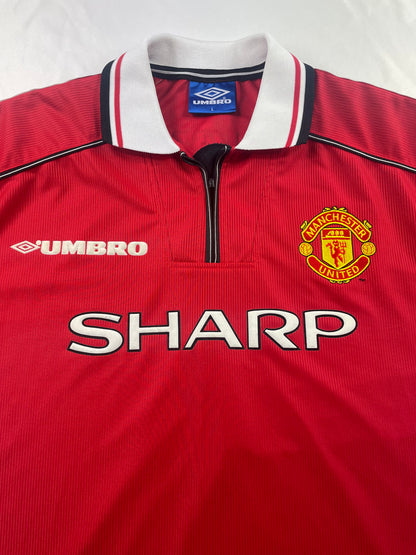 1998/00 Manchester United Home Beckham #7 (L)