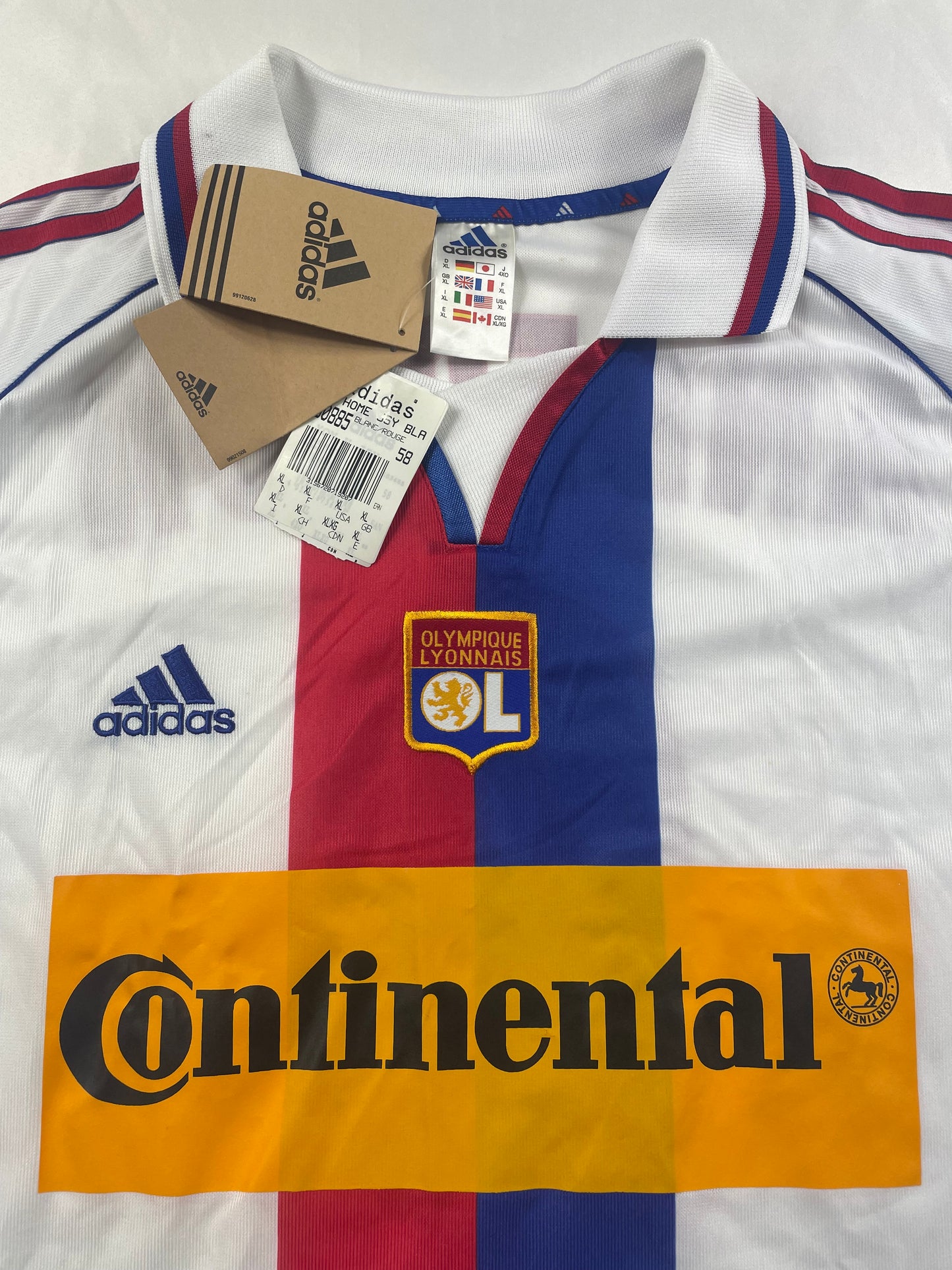 2000/01 Olympique Lyonnais Home Anderson #9 BNWT (XL)