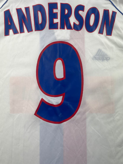 2000/01 Olympique Lyonnais Home Anderson #9 BNWT (XL)