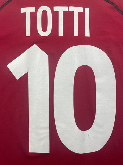 2001/02 AS Roma Home Totti #10 (XL)