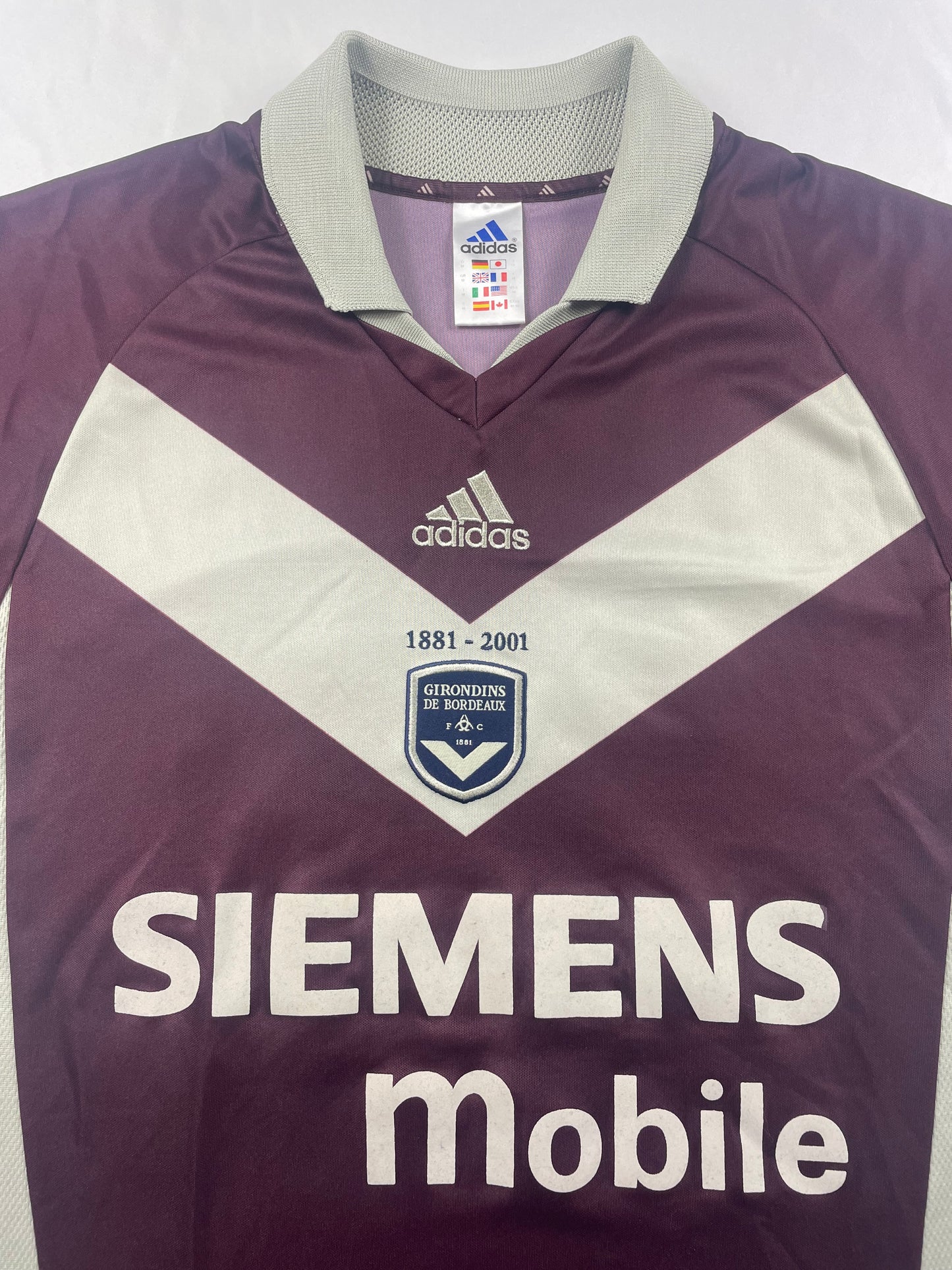 2001/02 Girondins de Bordeaux Europe Pauleta #22 (M)