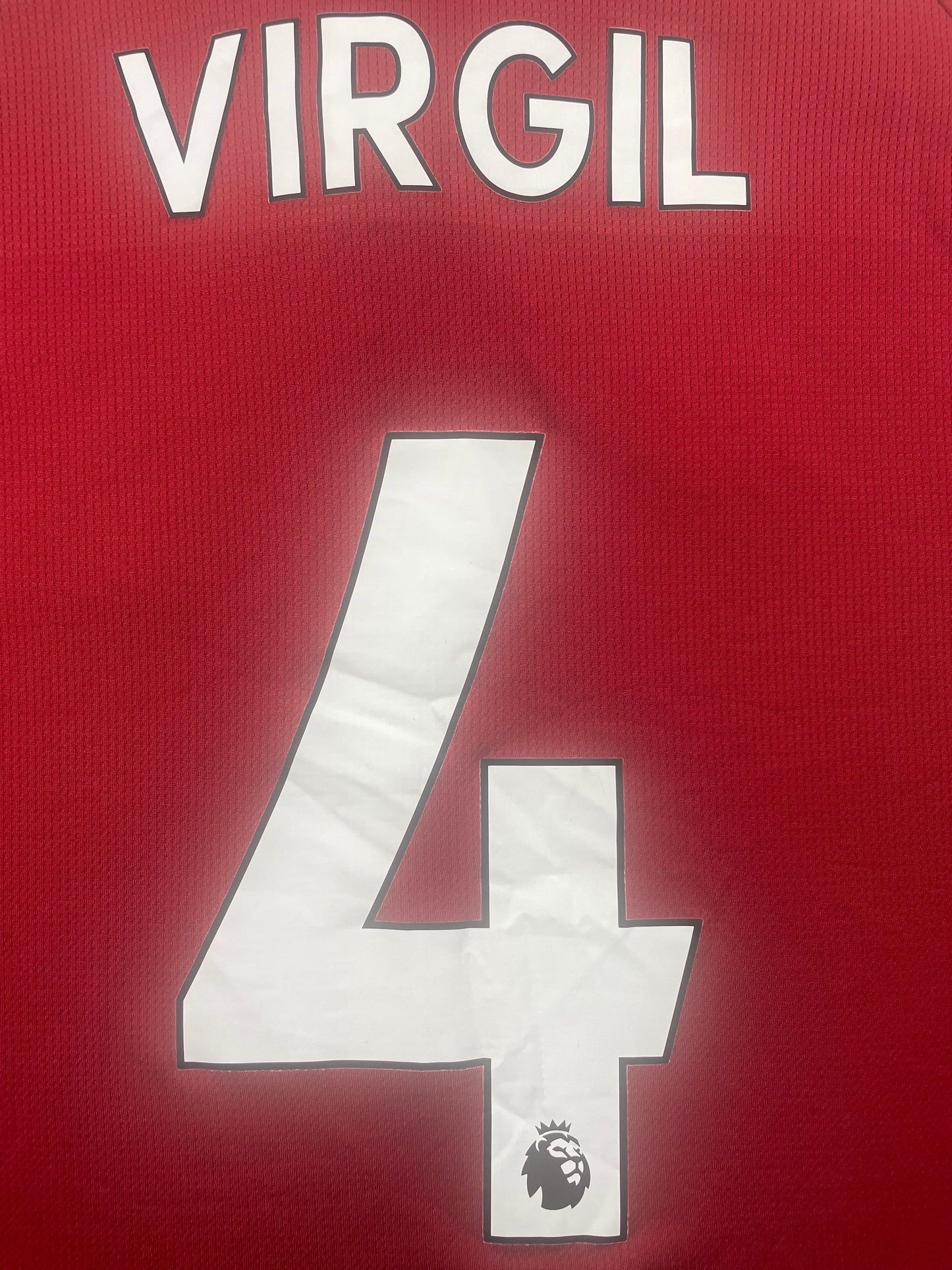 2018/19 Liverpool Home Virgil #4 (M)