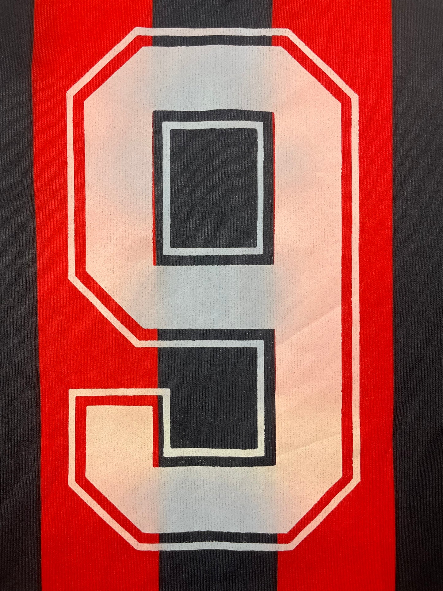 1990/91 AC Milan Home (van Basten) #9 Player Issue (XL)