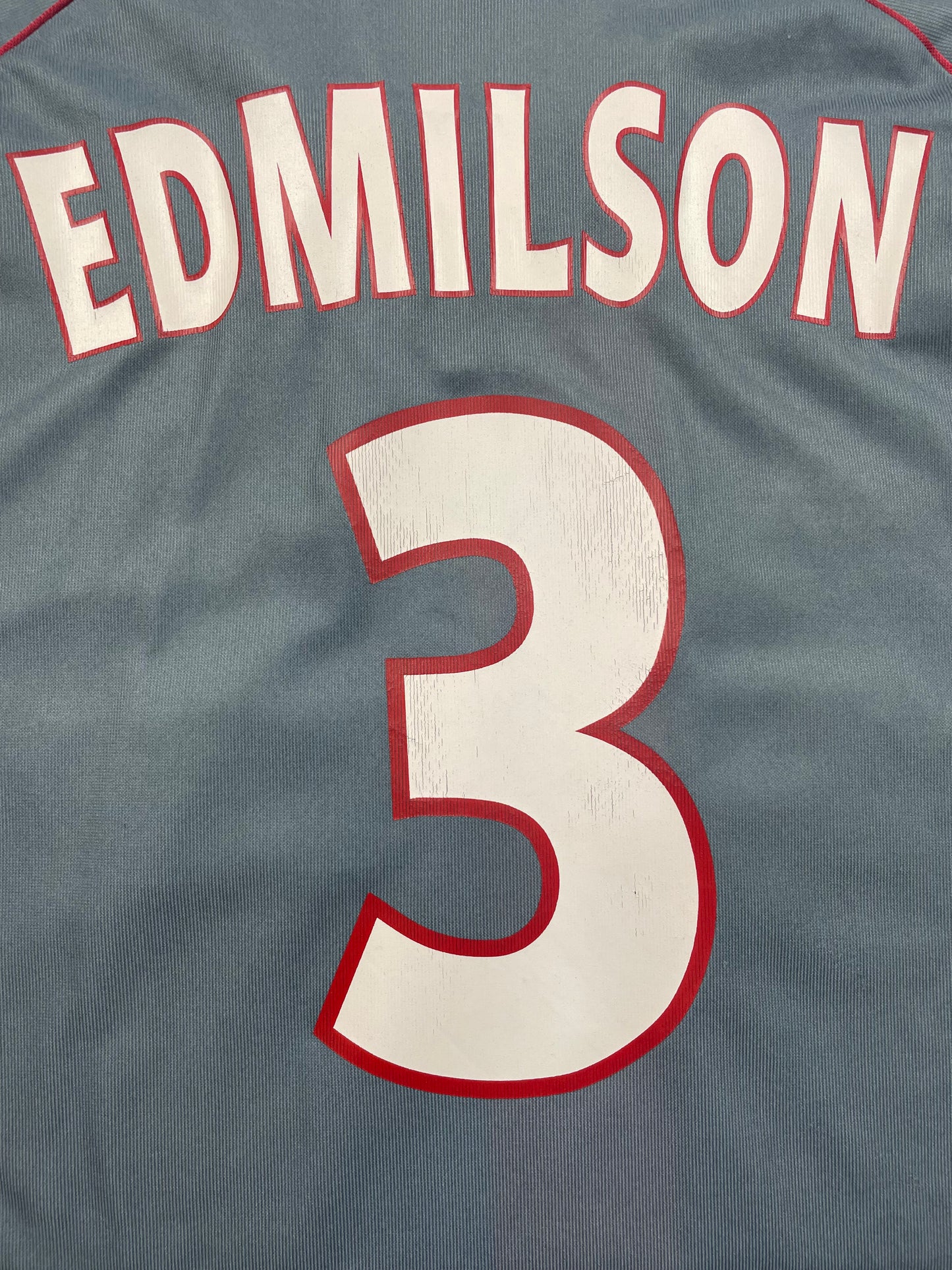 2000/01 Olympique Lyonnais Away Edmilson #3 (XL)