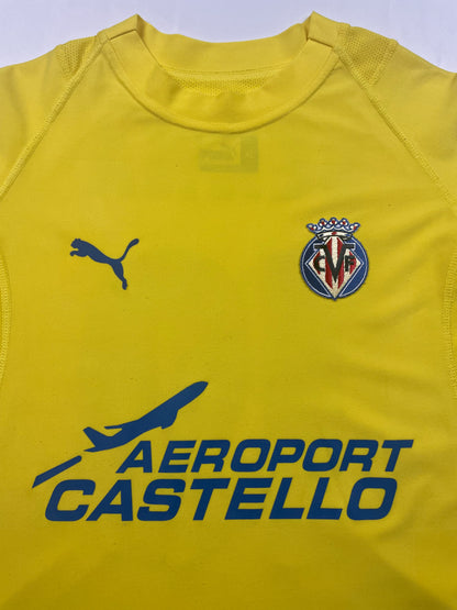 2005/06 Villarreal CF Europe Senna #19 Match Worn (XL)