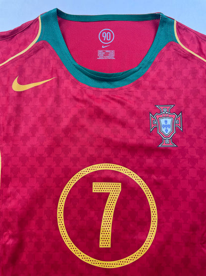 2004 Portugal Home Figo #7 Limited Edition BNWT (L)