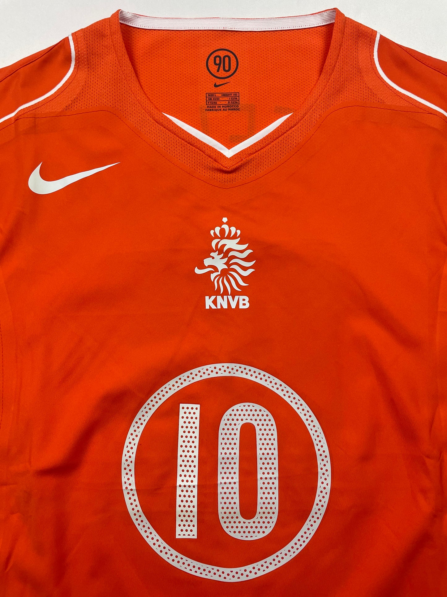 2004 Pays-Bas Home van Nistelrooy #10 Limited Edition (L)