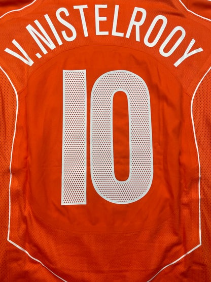 2004 Pays-Bas Home van Nistelrooy #10 Limited Edition (L)