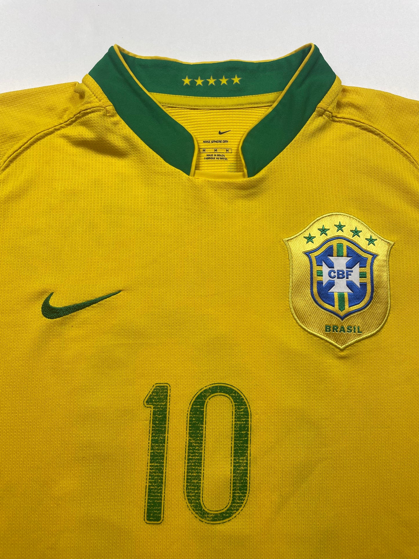 2006 Brésil Home Ronaldinho #10