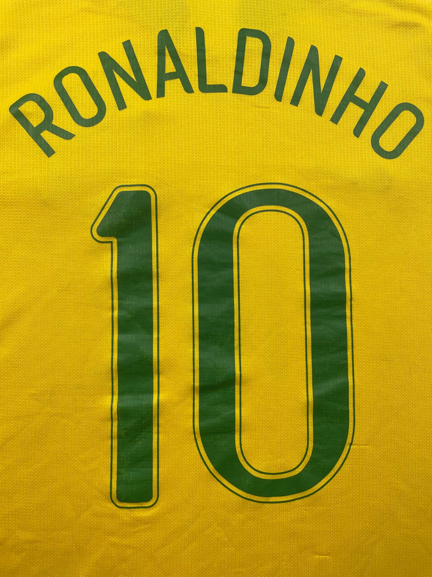 2006 Brésil Home Ronaldinho #10
