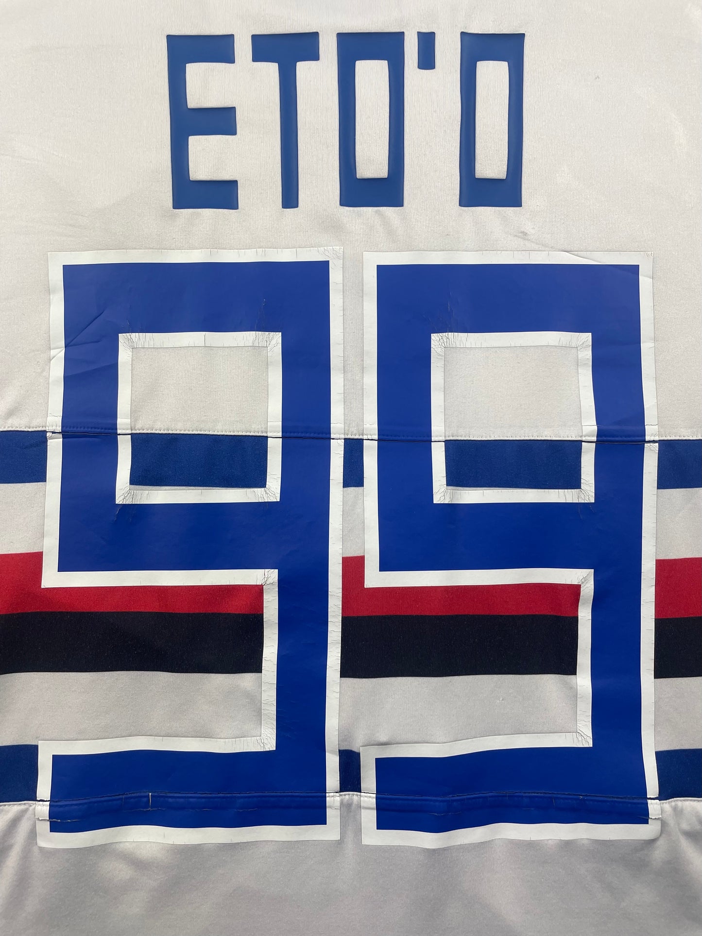 2014/15 UC Sampdoria Away Eto'o #99 Match Worn (XL)