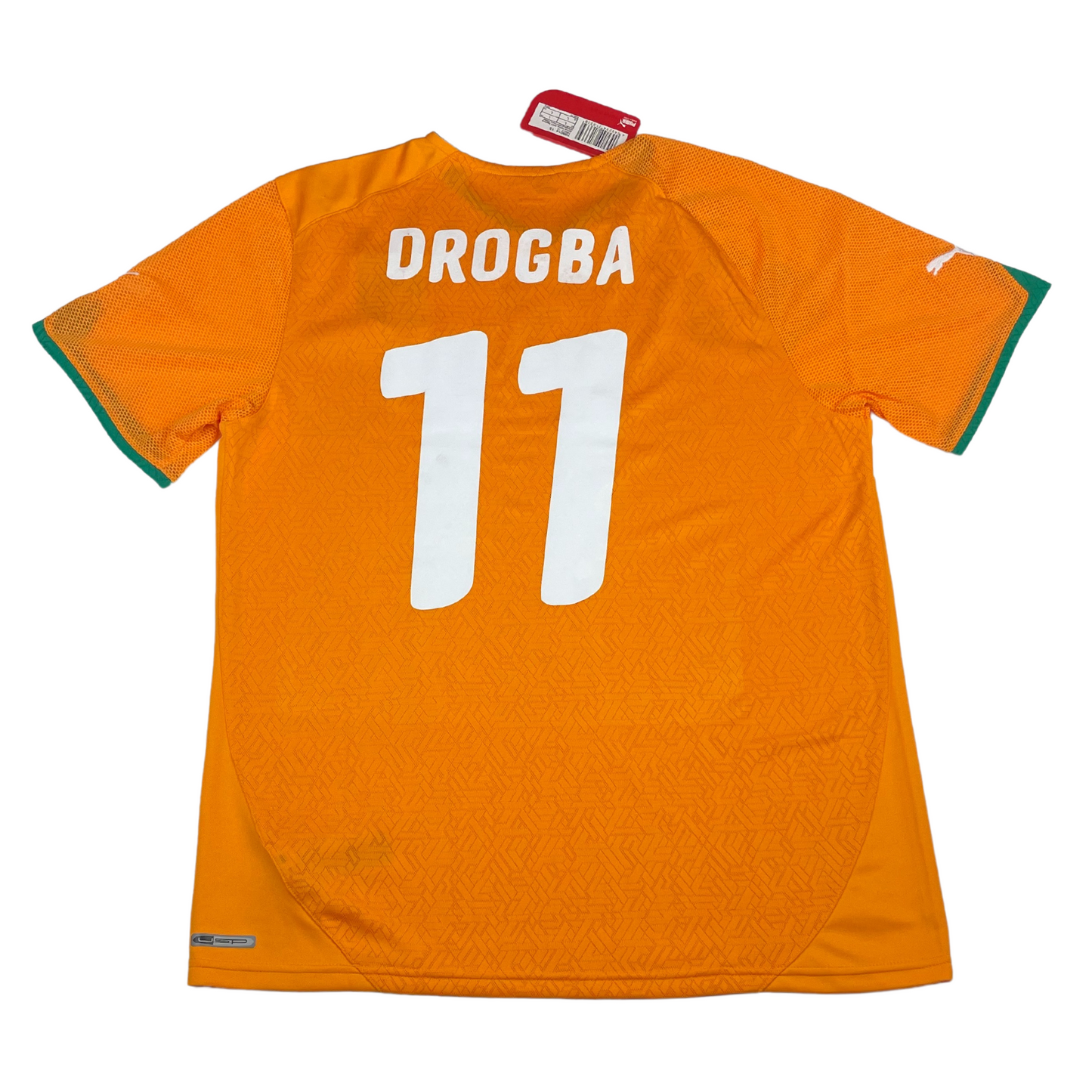 2010 Côte d'Ivoire Home Drogba #11 BNWT (M)