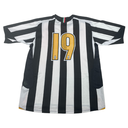 2005/06 Juventus Home (Zambrotta) #19 Match Worn (L)