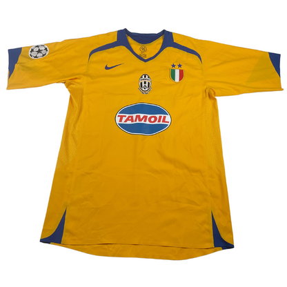 2005/06 Juventus UCL Giannichedda #23 Signed Match Worn (L)