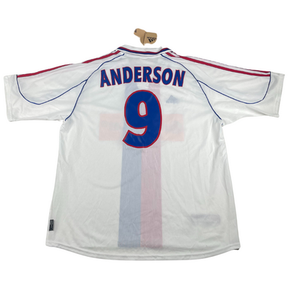 2000/01 Olympique Lyonnais Home Anderson #9 BNWT (XL)