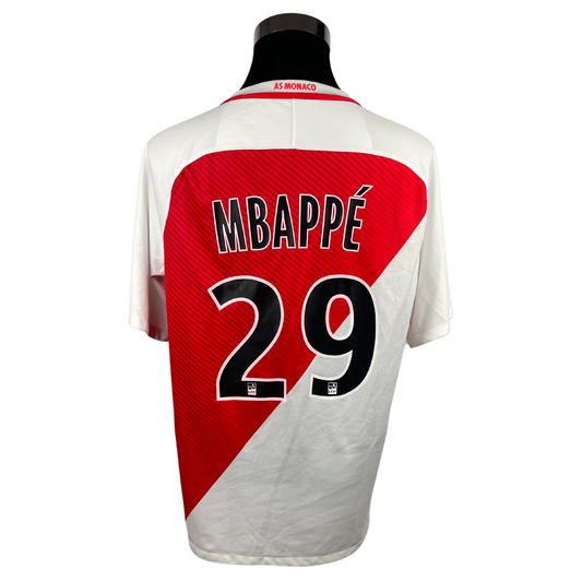 2016/17 AS Monaco Home Mbappé #29 (L)