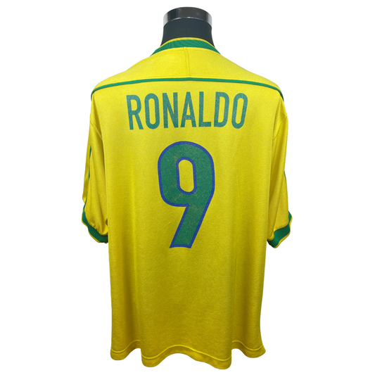 1998 Brésil Home Ronaldo #9