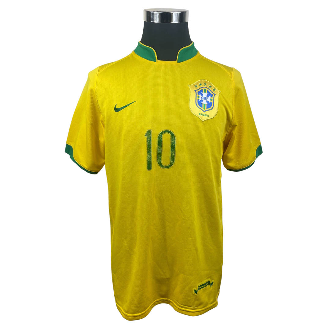 2006 Brésil Home Ronaldinho #10