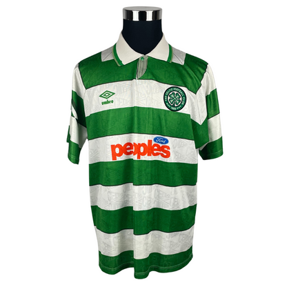 1991/92 Celtic Glasgow Home (XL)