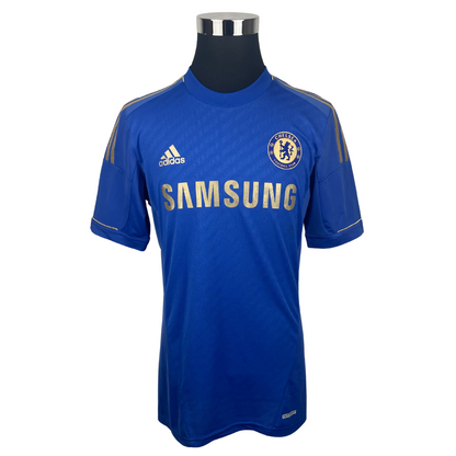 2012/13 Chelsea Home David Luiz #4 Signed Player Issue (9)