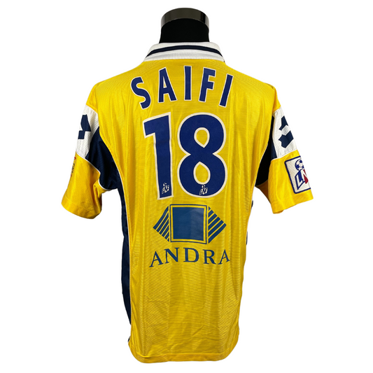 2000/01 Troyes Away Saïfi #18 Match Issue (XL)