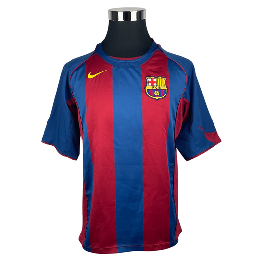 2004/05 FC Barcelona Home Ronaldinho #10 (M)