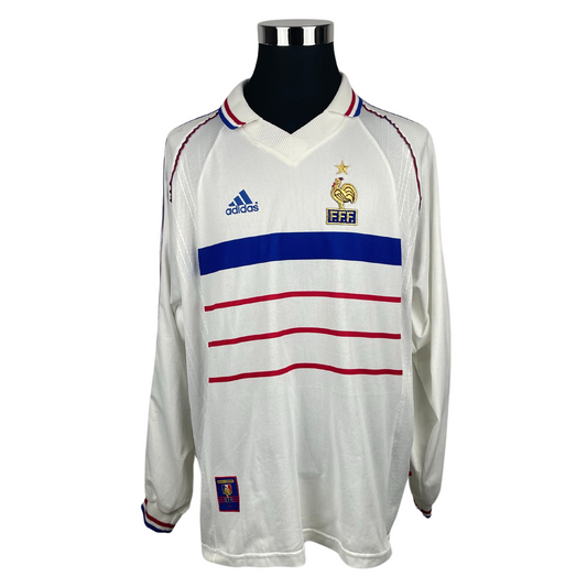 1998 France Away #2 Match Worn (2XL)