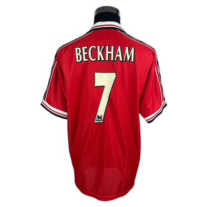1998/00 Manchester United Home Beckham #7 (L)