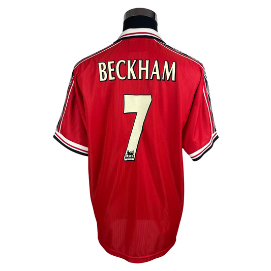 1998/00 Manchester United Home Beckham #7 (L)